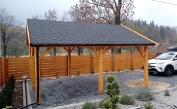 Навес для машины РАССВЕТ Несущий каркас, фото 2