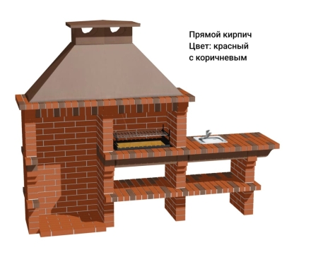 Печь Аристократ 814 Прямоугольный кирпич красный, фото 13