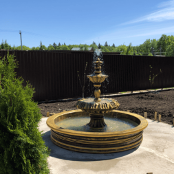 Фонтан Королевский в золоте, фото 6