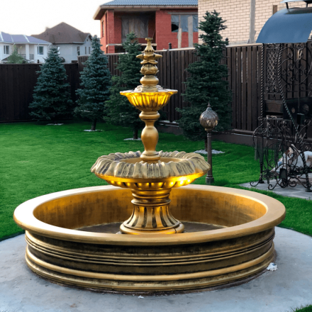 Фонтан Королевский в золоте, фото 3