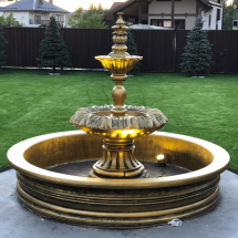Фонтан Королевский в золоте