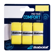 Овергрип BABOLAT Pro Tour X3, арт.653037-113, упак. по 3 шт, 0.6 мм, 115 см, желтый Овергрип BABOLAT Pro Tour X3, арт.653037-113, упак. по 3 шт, 0.6 мм, 115 см, желтый