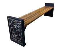 Банкетка Ампир, Лиственница 0,6 м Банкетка Ампир, Лиственница 0,6 м