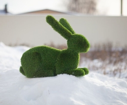 Топиари &quot;Кролик лежит&quot;