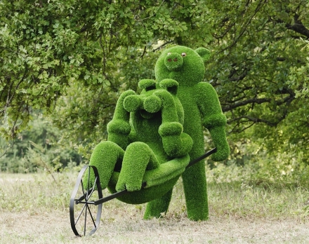 Топиари композиция бригада Хрю - газон Eco, фото 5