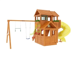 Детская площадка IgraGrad Клубный домик 3 с трубой, фото 3