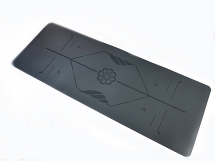 Коврик для йоги PU 183*68 *04 см с разметкой Коврик для йоги PU 183*68 *04 см с разметкой