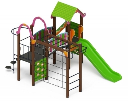 Детская игровая площадка Лукоморье ДИК 2.25.06-11 H=1200, фото 2