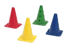 Конус с отверстиями, цветной, 38 см