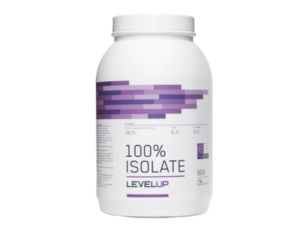 Изолят сывороточного белка Level Up 100% ISOLATE 908гр., фото 1