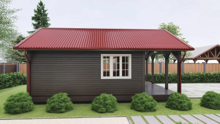 Закрытая беседка БОРНЕО, фото 7