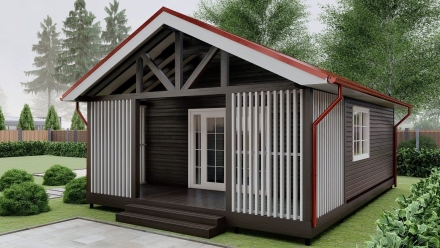 Закрытая беседка БОРНЕО, фото 6