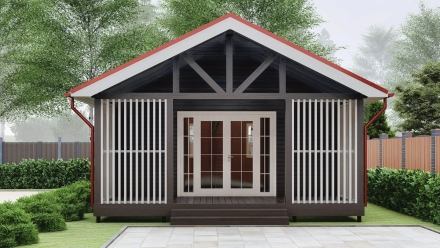 Закрытая беседка БОРНЕО, фото 5