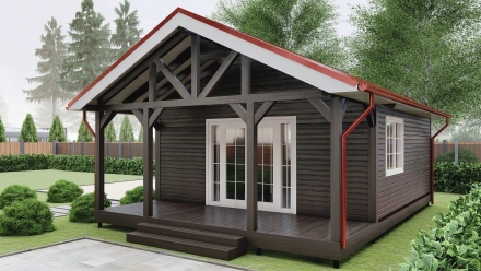 Закрытая беседка БОРНЕО, фото 1