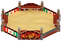 Песочница восьмигранная Карнавал (Шапито) - ИО 5.01.04-20, фото 1