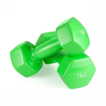 Гантель неразборная  7 кг винил