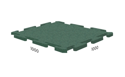 Резиновое покрытие Rubblex Sport Puzzle, фото 4