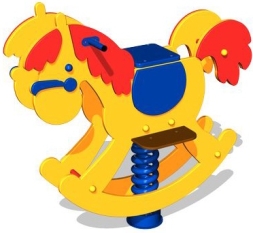 Качалка на двух пружинах Пони КЧ053 для детской площадки