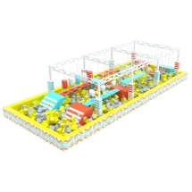 Ниндзя-парк "Веселые старты" 60 м.кв. (4,7x10,6x3 м)