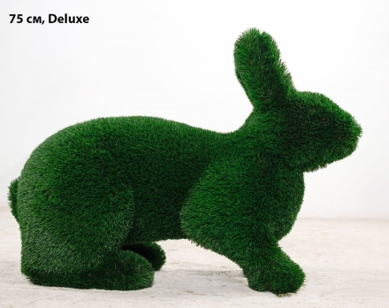 Топиари заяц Лада, h=90 см - газон Eco, фото 4