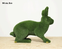 Топиари заяц Лада, h=90 см - газон Eco