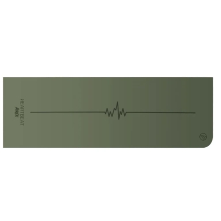 Коврик для йоги AIREX Heartbeat Mat оливковый, фото 2