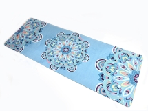 Коврик для йоги замшевый 183*68*03 см с мандалой Коврик для йоги замшевый 183*68*03 см с мандалой