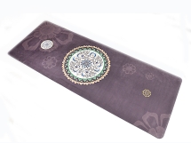 Коврик для йоги замшевый 183*68*03 см с мандалой Коврик для йоги замшевый 183*68*03 см с мандалой