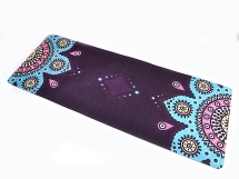 Коврик для йоги замшевый 183*68*03 см с мандалой Коврик для йоги замшевый 183*68*03 см с мандалой