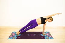 Коврик для йоги замшевый 183*68*03 см с мандалой Коврик для йоги замшевый 183*68*03 см с мандалой