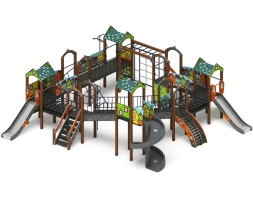 Детская игровая площадка Остров детства (Город) H=1200 H=2000 ДИК 2.01.8.02-01, фото 1