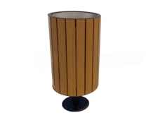 Урна Эстель круглая на ножке (лиственница)