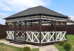 Прямоугольная беседка БОЛЬШАЯ ЕВРОПА, фото 1 Прямоугольная беседка БОЛЬШАЯ ЕВРОПА, фото 1