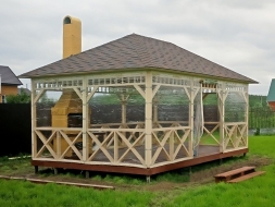 Прямоугольная беседка БОЛЬШАЯ ЕВРОПА, фото 17 Прямоугольная беседка БОЛЬШАЯ ЕВРОПА, фото 17