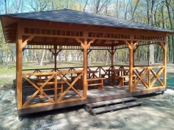 Прямоугольная беседка БОЛЬШАЯ ЕВРОПА, фото 15 Прямоугольная беседка БОЛЬШАЯ ЕВРОПА, фото 15