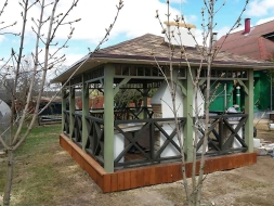 Прямоугольная беседка БОЛЬШАЯ ЕВРОПА, фото 5 Прямоугольная беседка БОЛЬШАЯ ЕВРОПА, фото 5