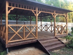 Прямоугольная беседка БОЛЬШАЯ ЕВРОПА, фото 6 Прямоугольная беседка БОЛЬШАЯ ЕВРОПА, фото 6