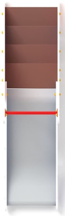 Горка мини - ИО 41.01.09-02 - (Радуга) H=750, фото 5