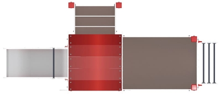 Паровозик (черный) - ДИК 1.03.5.01-02 - Игровой комплекс H=750, фото 5