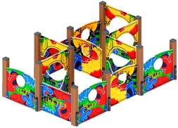 Лабиринт Кубик 3 (граффити) МФ 20.01.03-10, фото 4