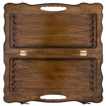 Нарды резные "Арарат и Хор Вирап" с ручкой 60, Haleyan