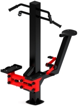 Степ+Вело (красный) - Уличный тренажер - СТ 018-11.И1 Степ+Вело (красный) - Уличный тренажер - СТ 018-11.И1