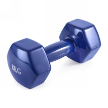 Гантель неразборная  8 кг винил