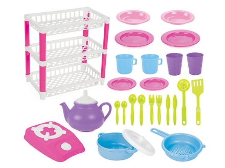 Игровой кухонный набор 3 уровня Pilsan Sedolous Ketchen Set (03-337), фото 1
