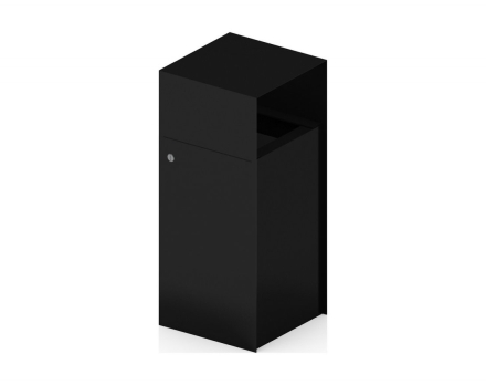 Урна парковая (черная) (под анкера) Символ 9, фото 4