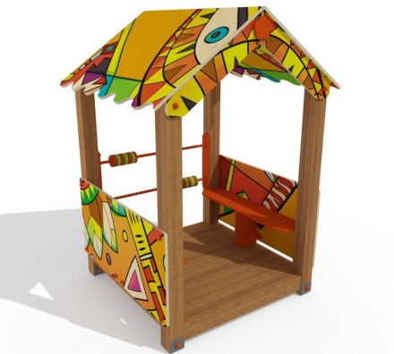 Детский домик, паттерн "Этник" ДМ012.01.02, фото 2