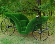 Топиари Карета - газон Deluxe Топиари Карета - газон Deluxe