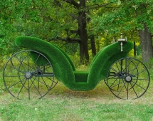 Топиари Карета - газон Deluxe Топиари Карета - газон Deluxe