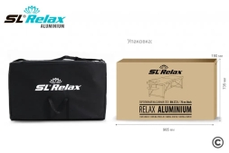 Массажный стол Aluminium (black) Черный, фото 5