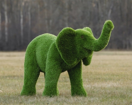 Топиари слоник Антошка - газон Premium, фото 1